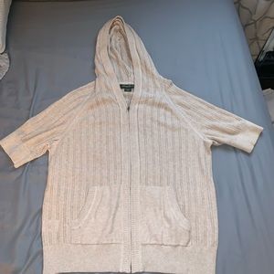 Eddie Bauer crotchet hoodie